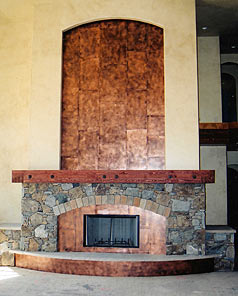 Fireplace Patina