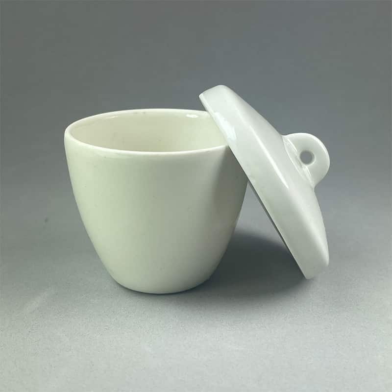 Porcelain Crucible with Lid (High Form), 30ml