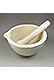 Deluxe Porcelain Mortar and Pestle, 125mm