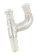 Claisen Adapter, 24/40 Joints