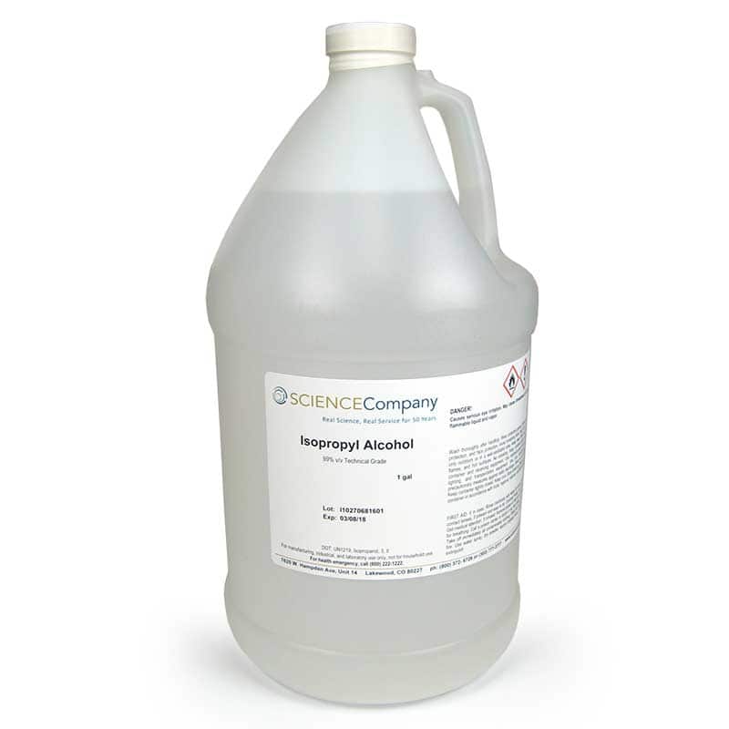 Isopropyl Alcohol (99%), 1 Gallon