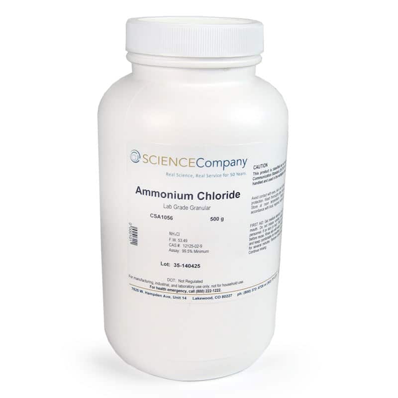 Buy High Quality Food Grade Ammonium Chloride Salmiac Nh4cl