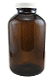 Amber Glass Wide Mouth Bottle 32oz
