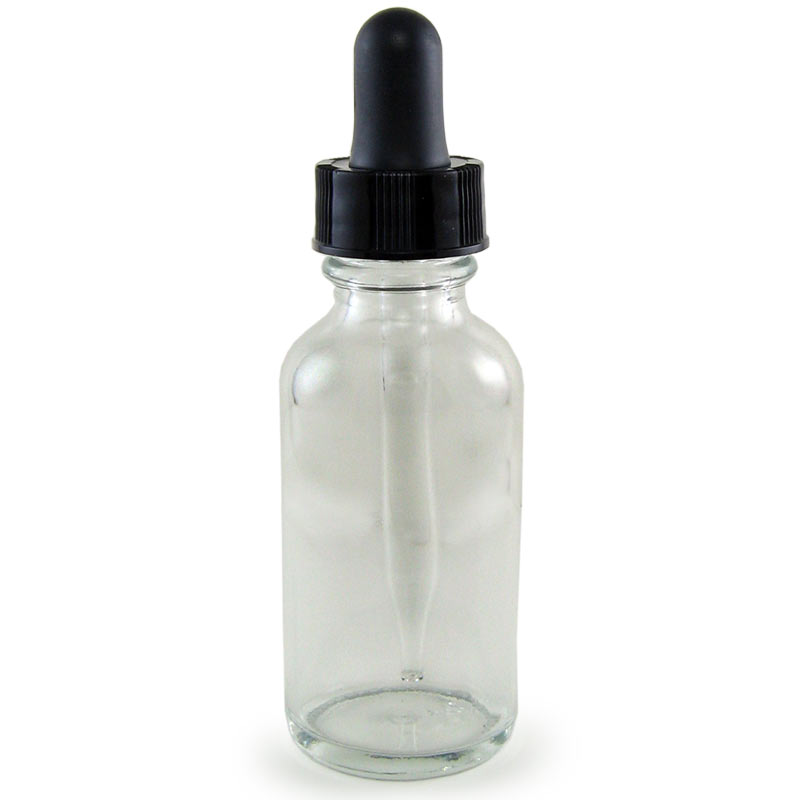 1 oz. Clear Dropper Bottle