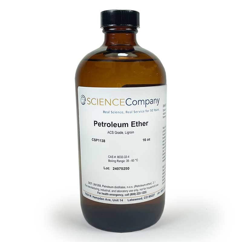 Acs Grade Petroleum Ether 500ml For Sale Buy From The Science Company