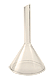 Std. Stem Glass Funnel 40mm