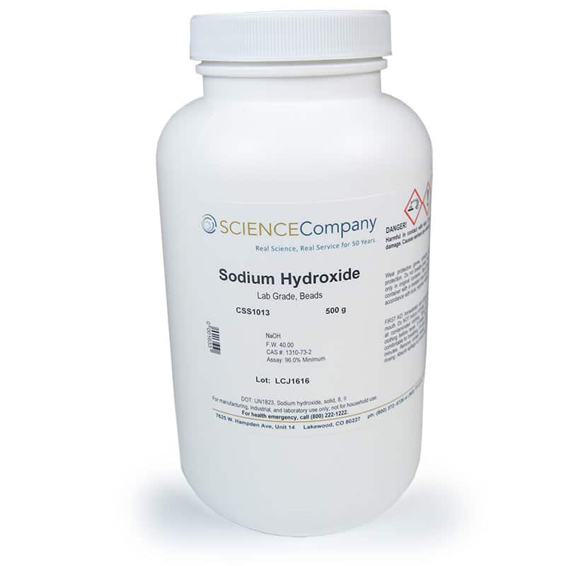 Sodium Hydroxide (Lye)