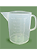 Plastic Graduated Beaker with Handle, 2000mL