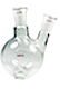 Two Neck Round Bottom Flask, 24/40 Joints, 500mL