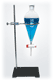 Borosilicate Separatory Funnel With Ring Stand, 500mL