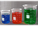 Pyrex Beaker Set - 400ml, 600ml, 1000ml