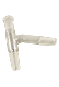 3-Way Distilling Adapter, 24/40 Joints