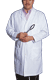 Men's Lab Coat with Belt, Small