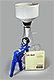 Lab Filtering Kit with Vacuum Pump, 1000mL