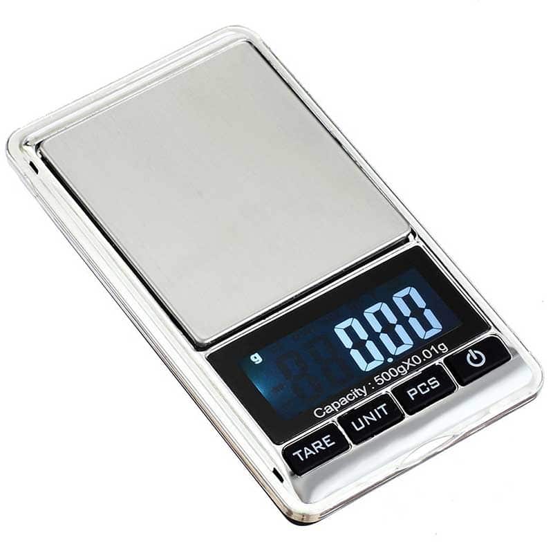 Pocket Digital Stainless Scale, 500g x 0.01g