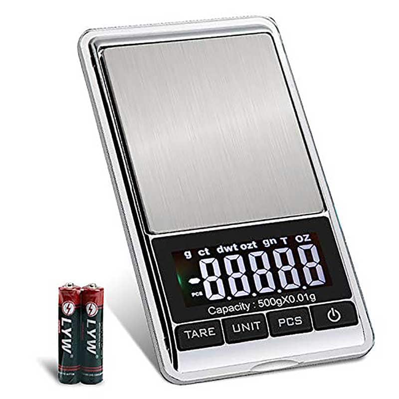 Pocket Digital Stainless Scale, 500g x 0.01g