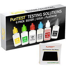 Gold and Silver testing Kit sale