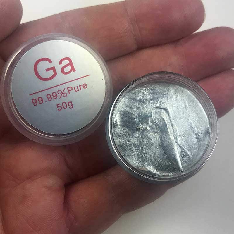 Gallium, 99.99%, 50g for sale. Buy from The Science Company.