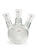 Three Neck Round Bottom Flask, 24/40 Joints, 500mL