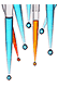 Micro Pipette Tips, 100 - 1000uL Ultra Point Natural, CS/500