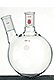 Two Neck Round Bottom Flask, 24/40 Joints, 2000mL
