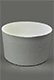 Premium Bone Ash Straight Wall Cupel, 2.5 inch