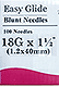 Blunt Tip Dispensing Fill Needle, 18G x 1.5", Luer-Slip, Pk/100