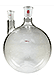 Two Neck Round Bottom Flask, 24/40, 34/45 Joints, 5000mL