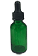 1 oz. Green Dropper Bottle