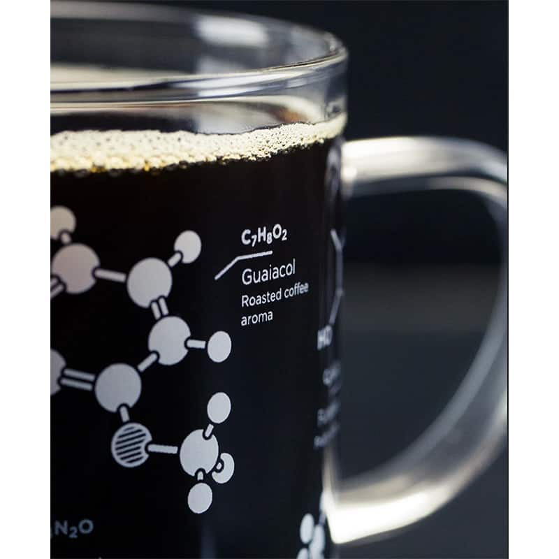 Cognitive Surplus Chemistry of Coffee Glass Mug