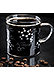 Coffee Science Glass Mug, 13 oz.