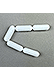 Economy Magnetic Stir Bar, Cylindrical PTFE, 25 x 8mm, Pk/5