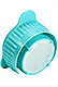 Cell Strainer, 10µm, Teal, Individually Wrapped Blister Packs, Pk/50
