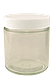Clear Glass Wide Mouth Jar 4oz.