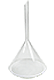 90mm Borosilicate Glass Funnel