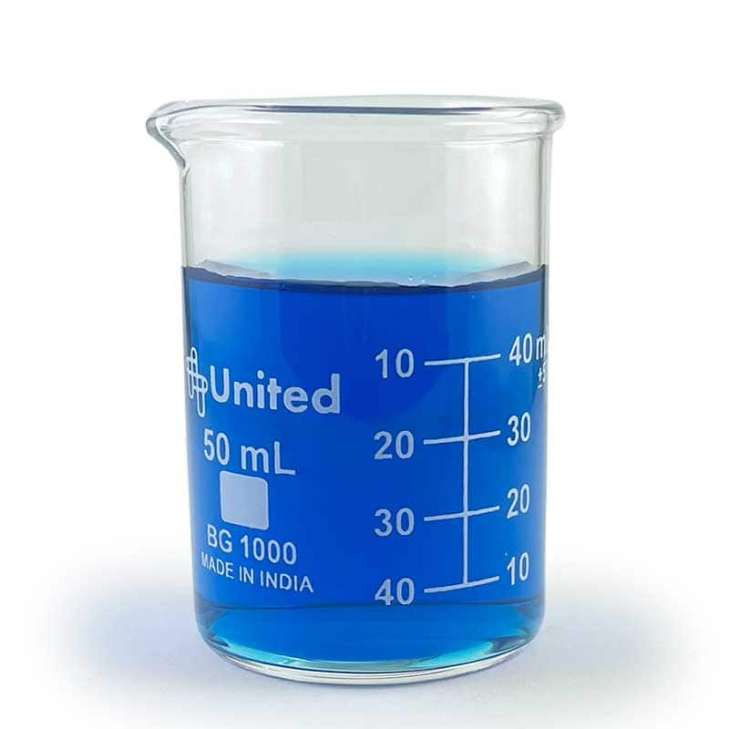 50 ml Glass Science Beaker