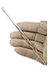 Clear Glass Stir Rod 6 inch