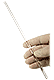 Clear Glass Stir Rod 10 inch