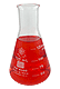 Borosilicate Glass Erlenmeyer Flask, 125mL