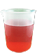 Polypropylene Plastic Graduated Beaker, 2000ml