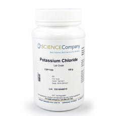 Potassium Chloride, 100g