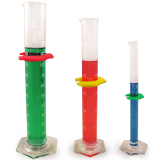 Glass Graduated Cylinders, Class A, Set 100ml, 50ml, 10ml