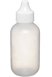LDPE Polyethylene Squeeze Bottle, 60mL (2 oz)