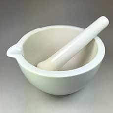 Deluxe Porcelain Mortar and Pestle, 150mm