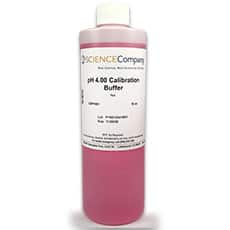 pH Buffer Solution, 4.0, 16oz.