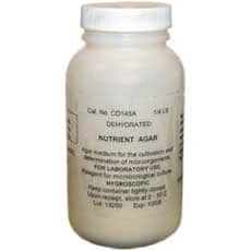 Dehydrated Nutrient Agar, 1/4 lb.