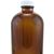 Amber Glass Narrow Mouth Bottle, 16oz.