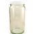 Clear Glass Wide Mouth Bottle, 16oz.