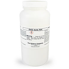 Citric Acid, Anhydrous, Food Grade, 500g