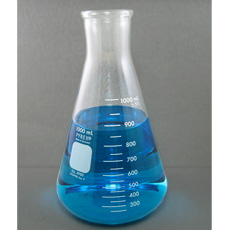PYREX Glass Erlenmeyer Flask, 1000mL